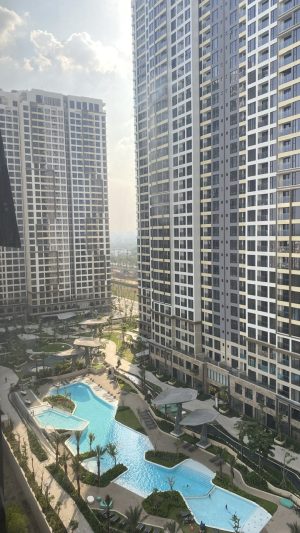 Masteri Centre Point 2PN view hồ bơi phi thuyền